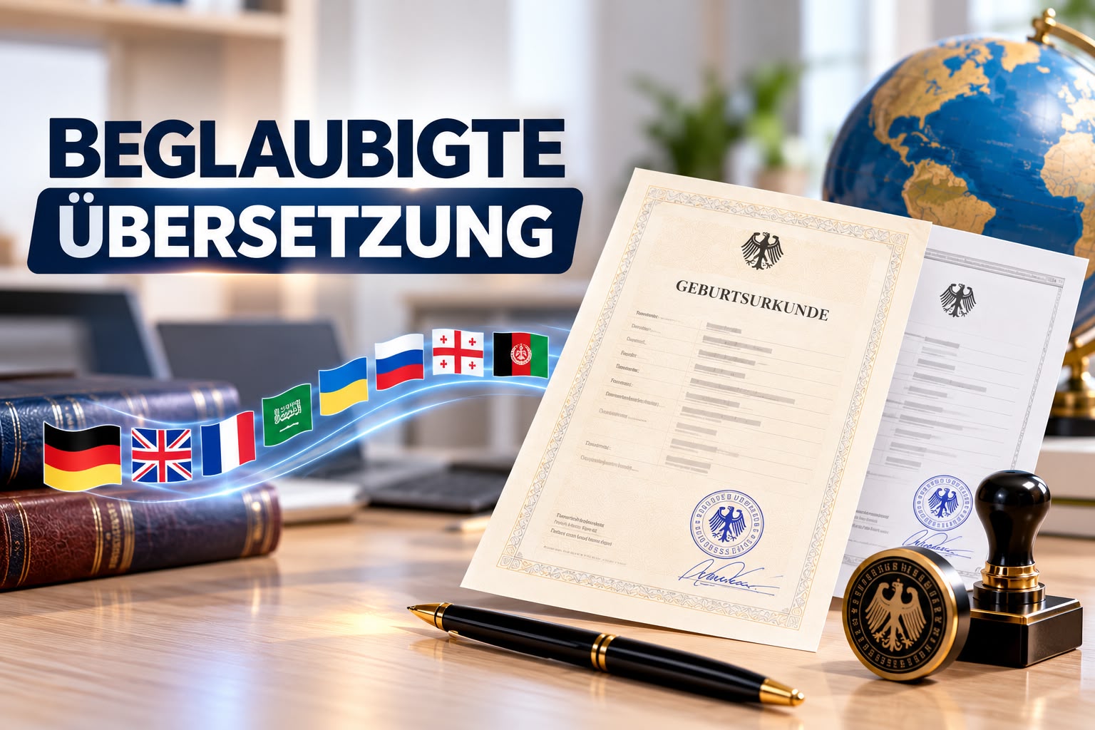 Beglaubigte Übersetzung für die Einbürgerung